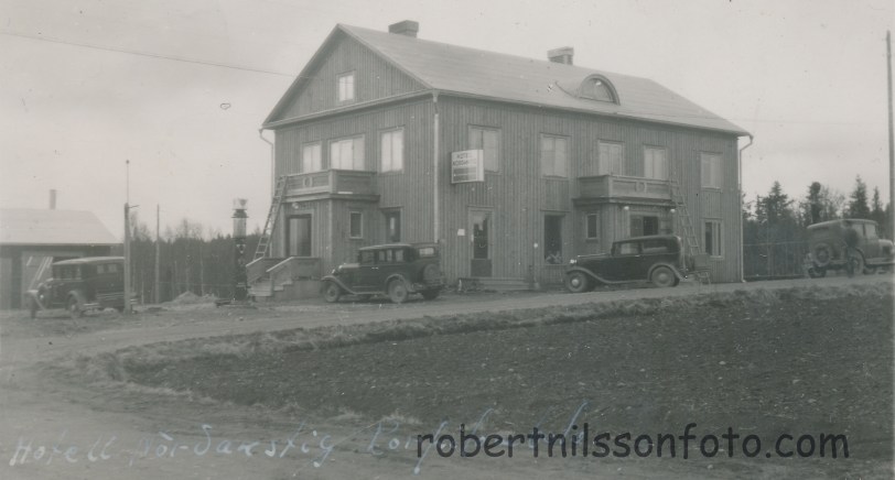 Korpilombolo Hotell Nordanstig 1934. Foto Knut A Larsson_0002